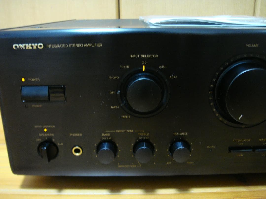 整備済 ONKYOオンキョー プリメインアンプ Integra A-917F