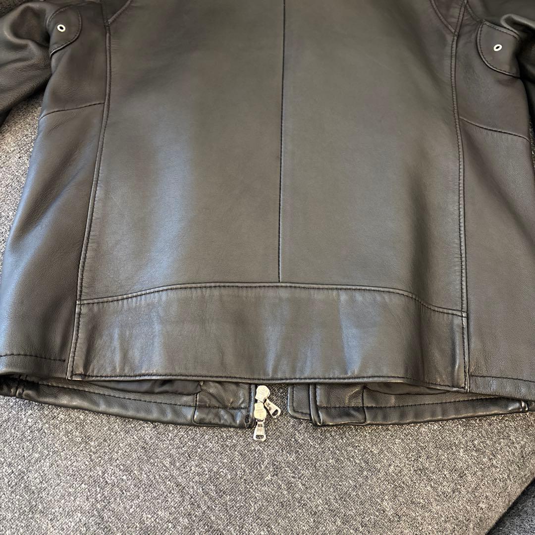 本革☆ユナイテッドアローズ☆ビューティー＆ユース☆ライダースジャケット☆Lサイズ