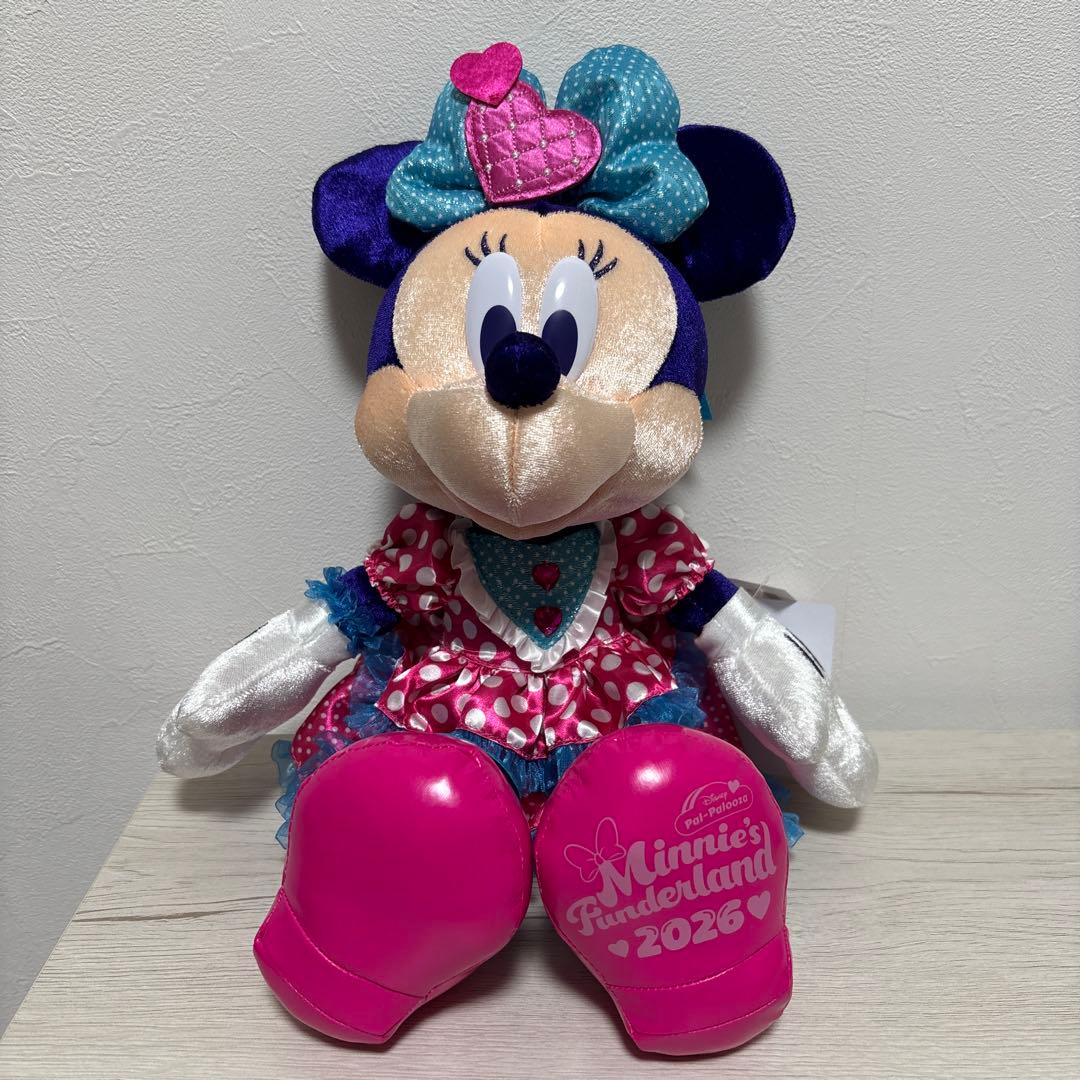 ミニー パルパル ぬいぐるみ ぬいぐるみバッジ ファンダフル ポーチ セット