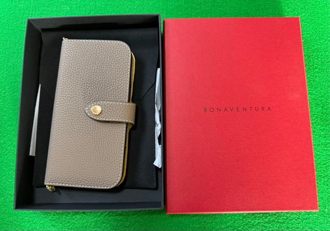 新品同様BONAVENTURA／ボナベンチュラ　iPhone17 proケース