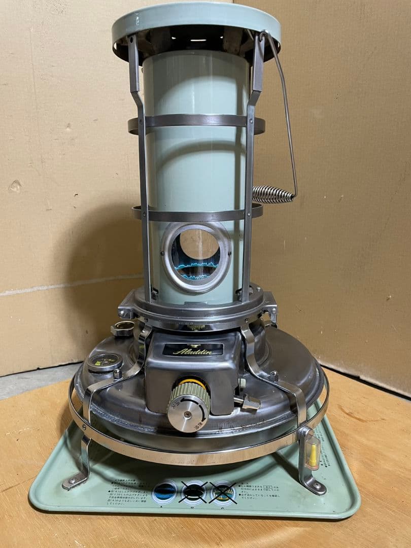 Aladdin　アラジンストーブ39型　ブルーフレームカスタム