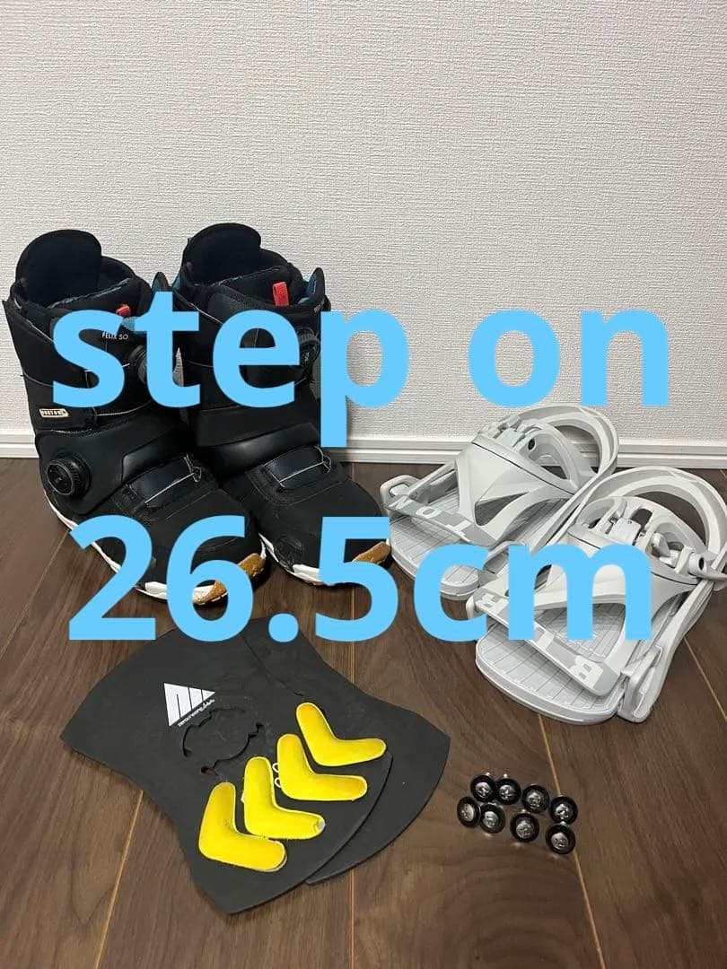 スノーボード Burton step on felix