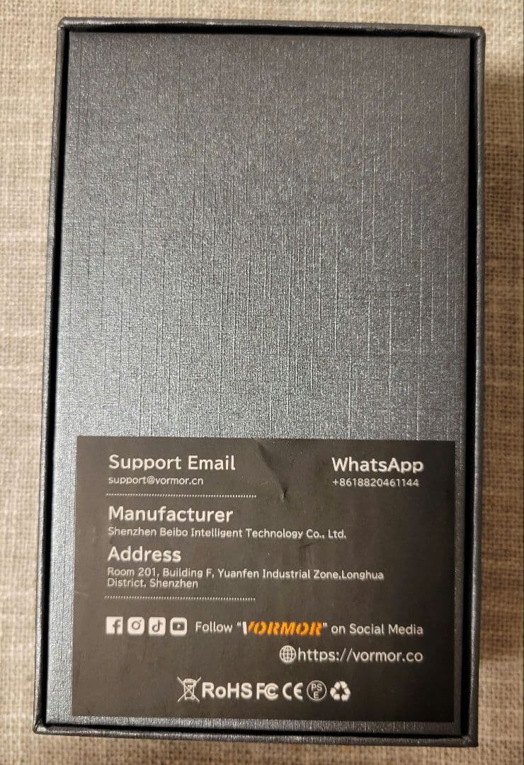 VORMOR Z8 AI 翻訳機 1500mAh 音声翻訳機 オフライン翻訳