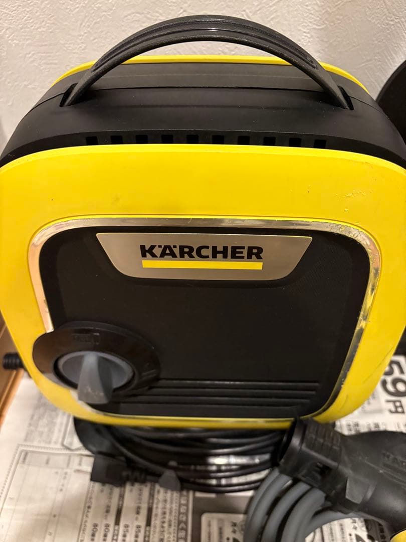【完備品】KARCHER K mini ケルヒャー ミニ 高圧洗浄機 完備品