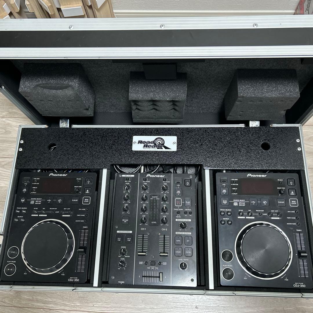Pioneer CDJ-350DJM-350 2011年式　ハードケース付