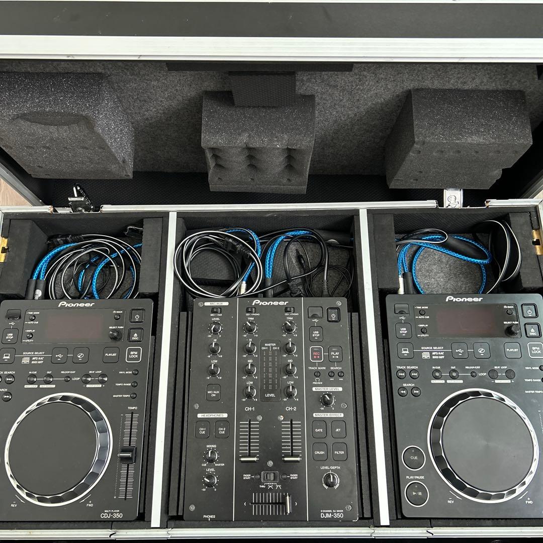 Pioneer CDJ-350DJM-350 2011年式　ハードケース付