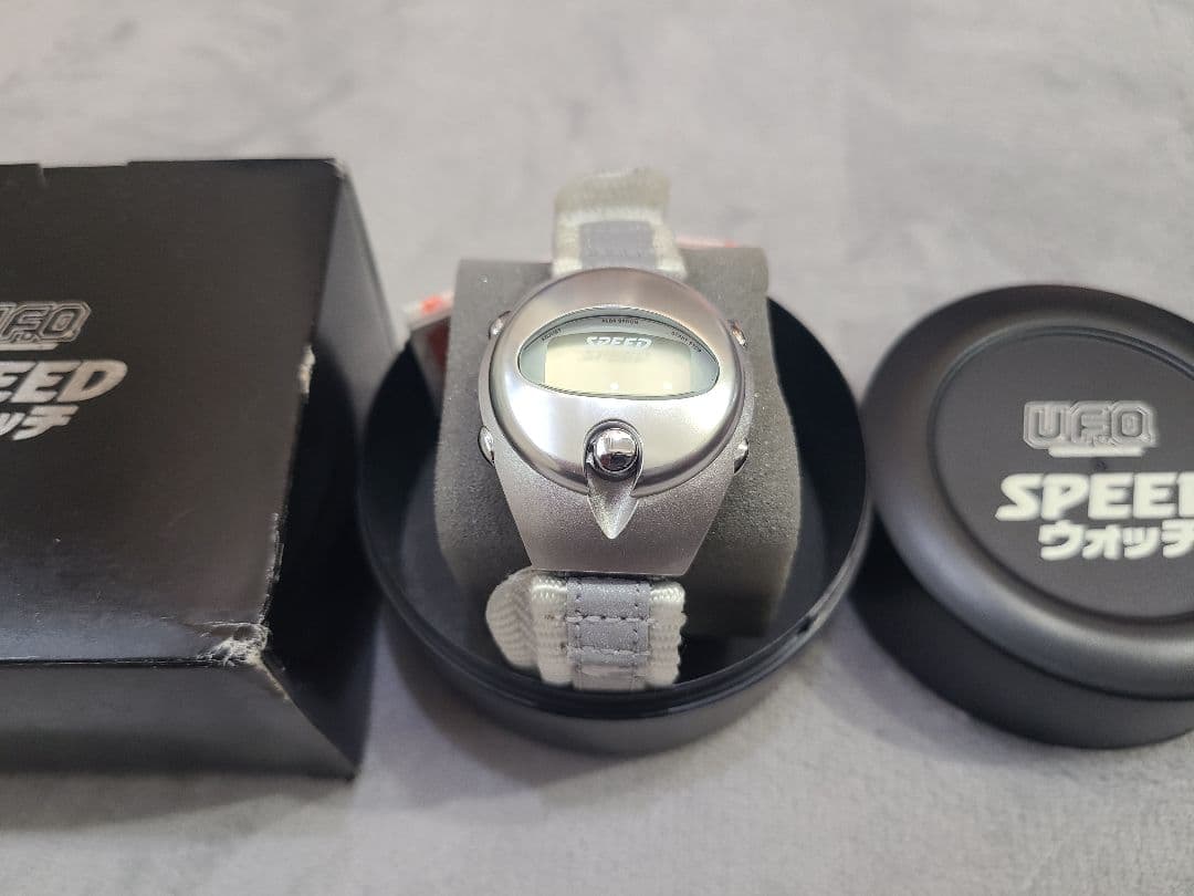 当選品 ALBA アルバ スプーン 日清UFO SPEEDウォッチ 動作未確認