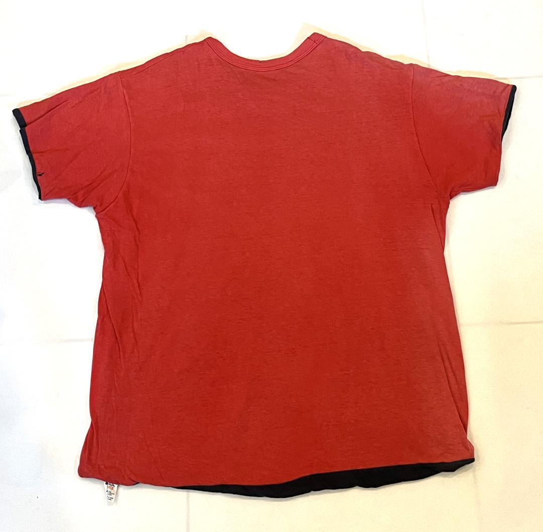 両面プリント Champion ８0’ｓ リバーシブルTシャツ XＬサイズ