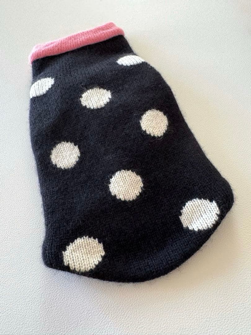 【ほぼ未使用】フィフィ&ロメオ カシミヤ100% ニット＋ボレロセット 黒 XS