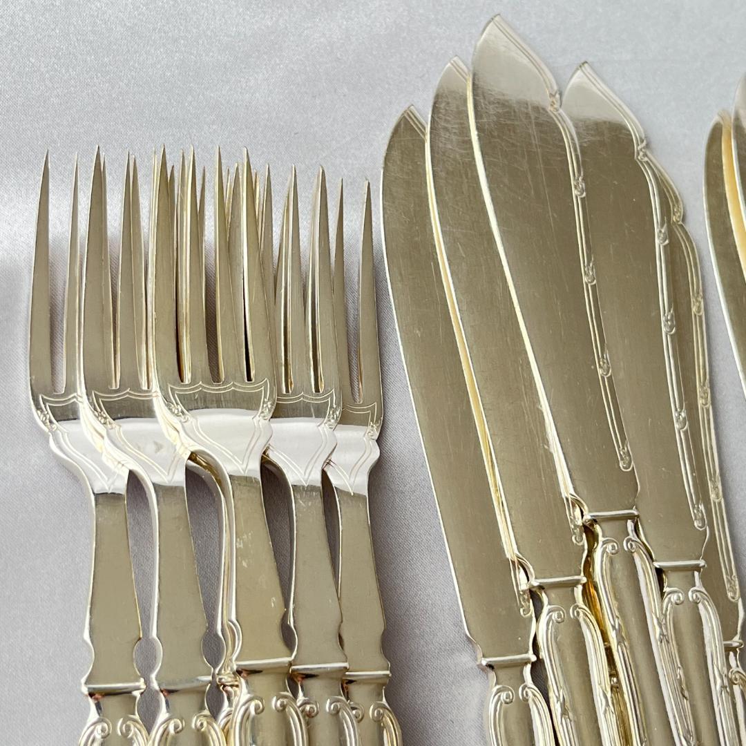 【Martin Hall 】 カトラリーセット ナイフ/フォーク 木製ケース