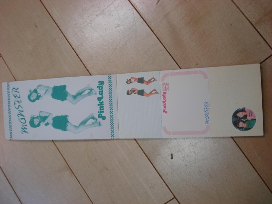 ピンクレディー　　オリジナルメモ帳コンプリートセット　1978年当時もの