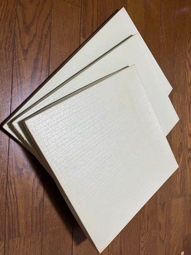 茶道具　黒塗敷3枚セット