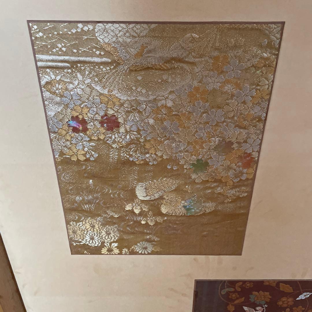 着物帯はめ込み衝立