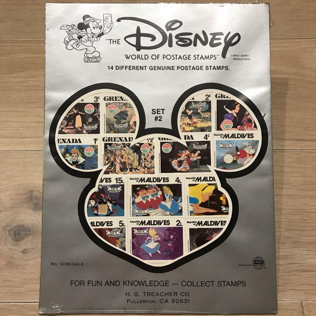 ディズニー 海外切手 14枚