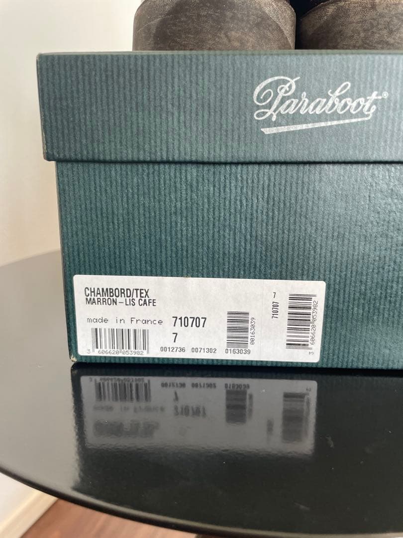 美品!paraboot パラブーツ シャンボード 7