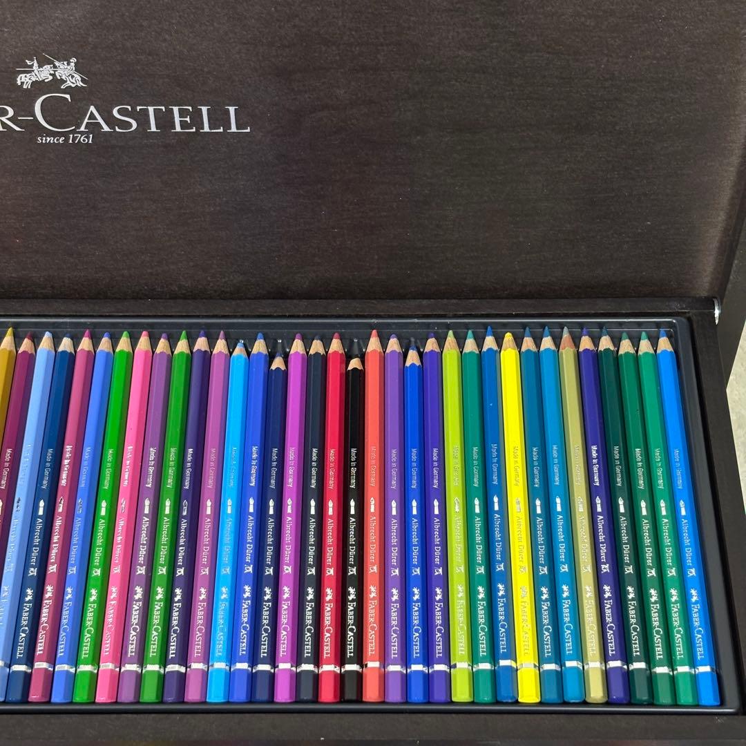 【最安値】ファーバーカステル アルブレヒト・デューラー 色鉛筆 木箱 120色