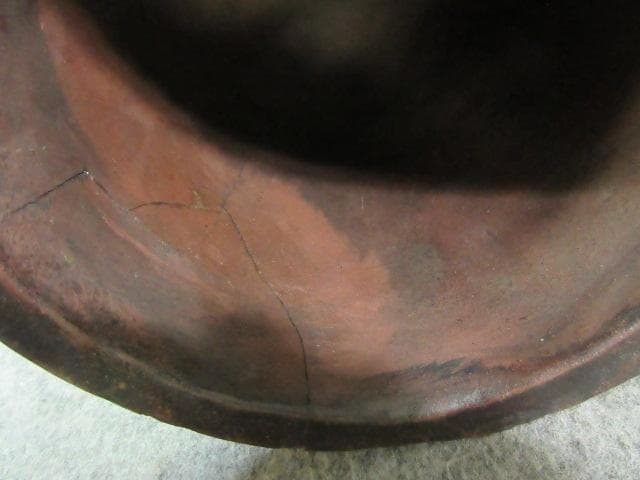 備前焼 置物 [B24220] 珍品 隠し絵 銘有り アンティーク インテリア