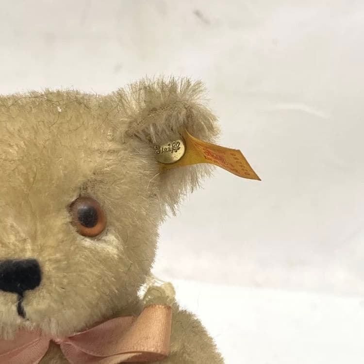 ぬいぐるみ Antique Steiff Teddy Bear 1984