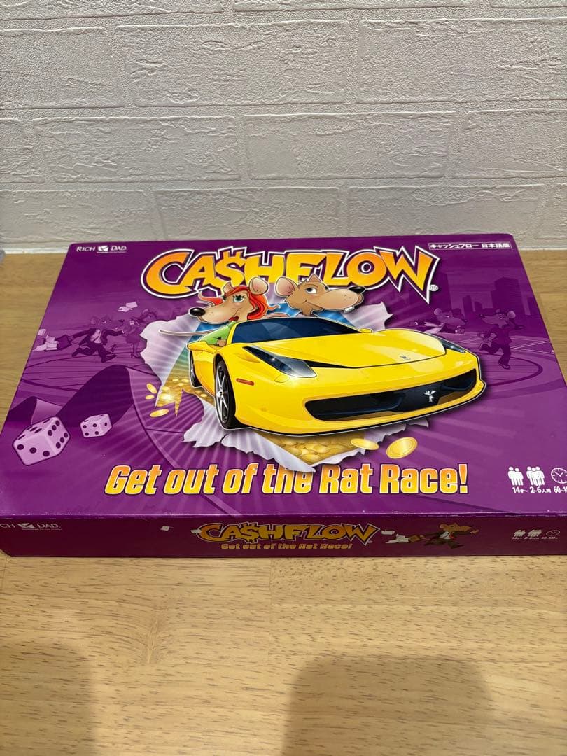 ボードゲーム　キャッシュフロー　日本語版　ロバートキヨサキ