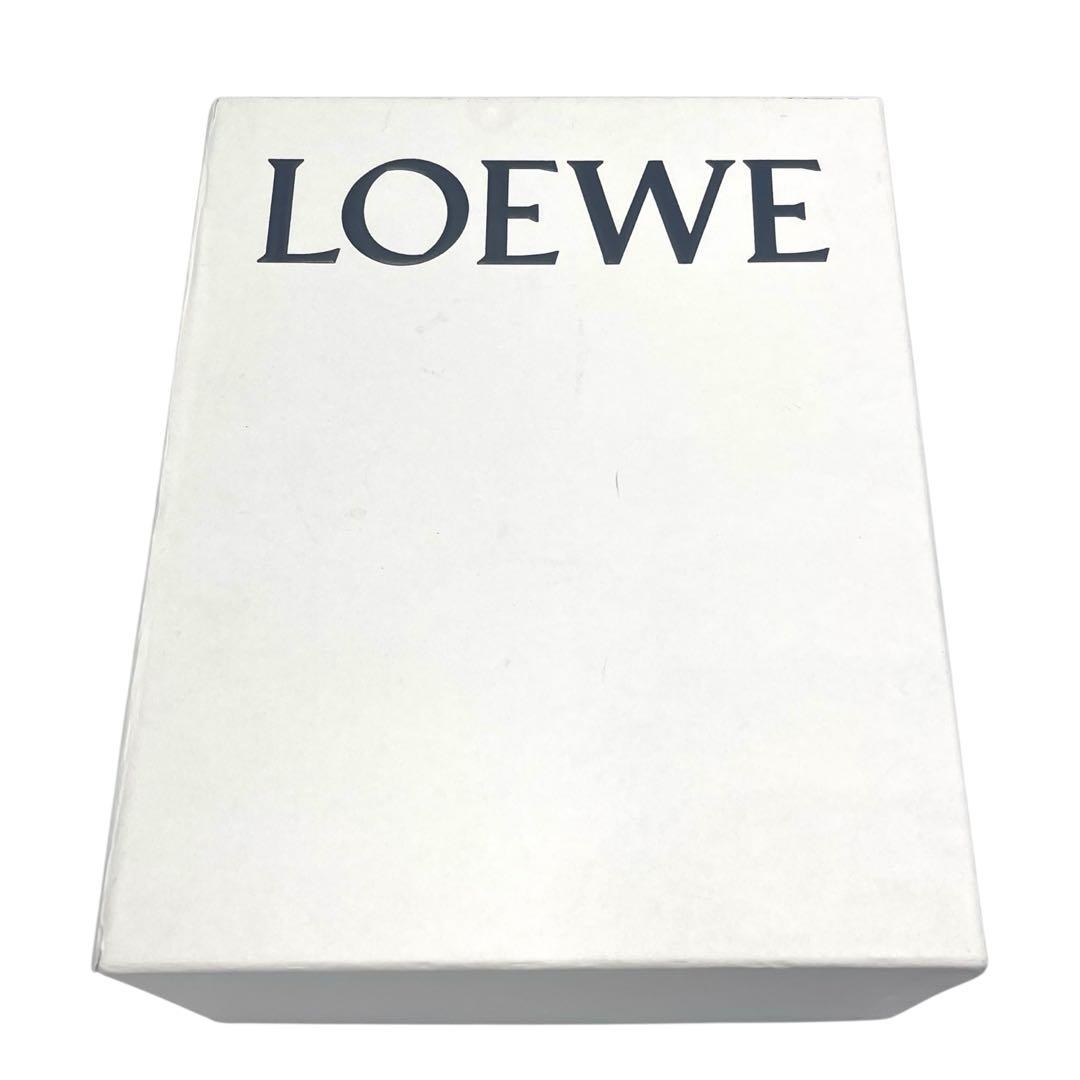 ロエベ　ゲートポケット　ショルダーバッグ　ポシェット　アナグラム　ブラウン