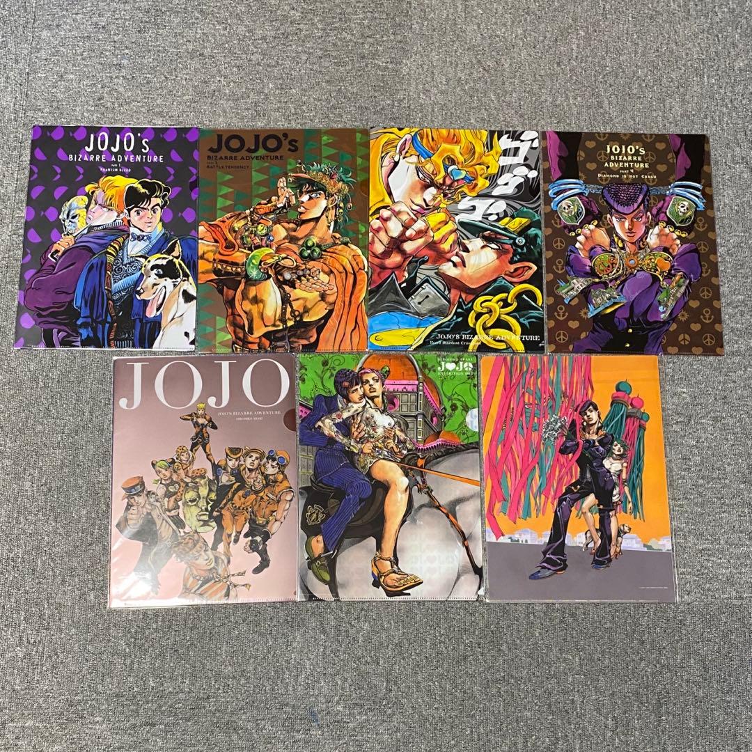 ジョジョの奇妙な冒険　ジョジョ展　荒木飛呂彦原画展　クリアファイル　非売品