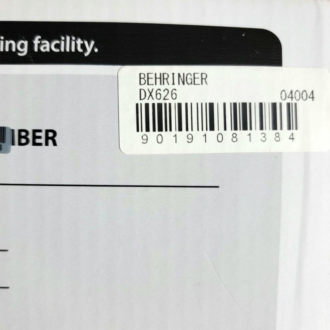 【新品 未使用】 Behringer DX626 DJミキサー ベリンガー
