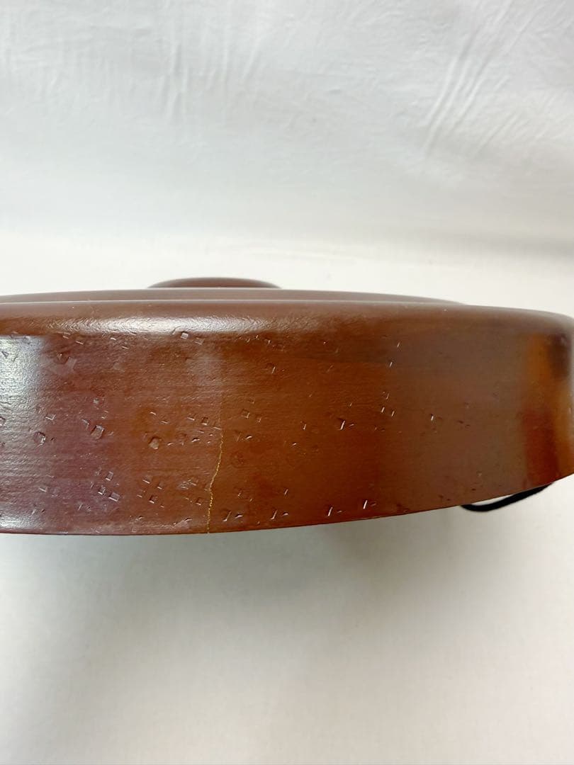 未使用 茶道具 銅鑼 桴付 仏教歌舞伎打楽器 鐘鳴物 重さ約1.3kg 元箱