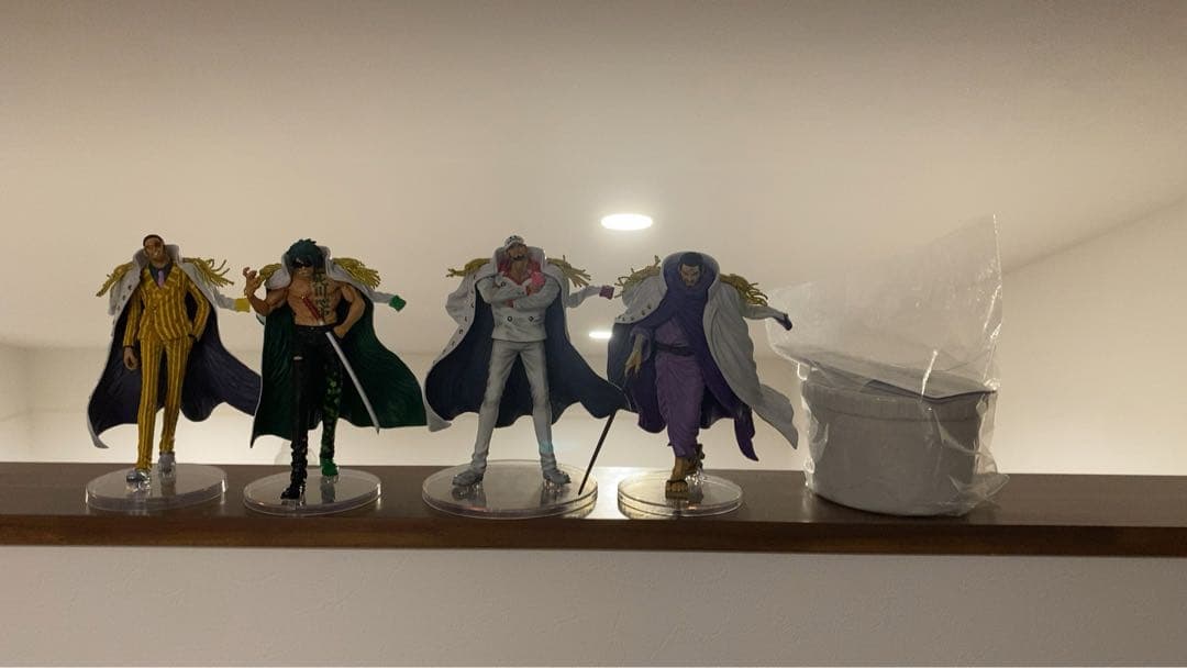 一番くじ　絶対的正義　サカズキ　アラマキ　ボルサリーノ　イッショウ　セット