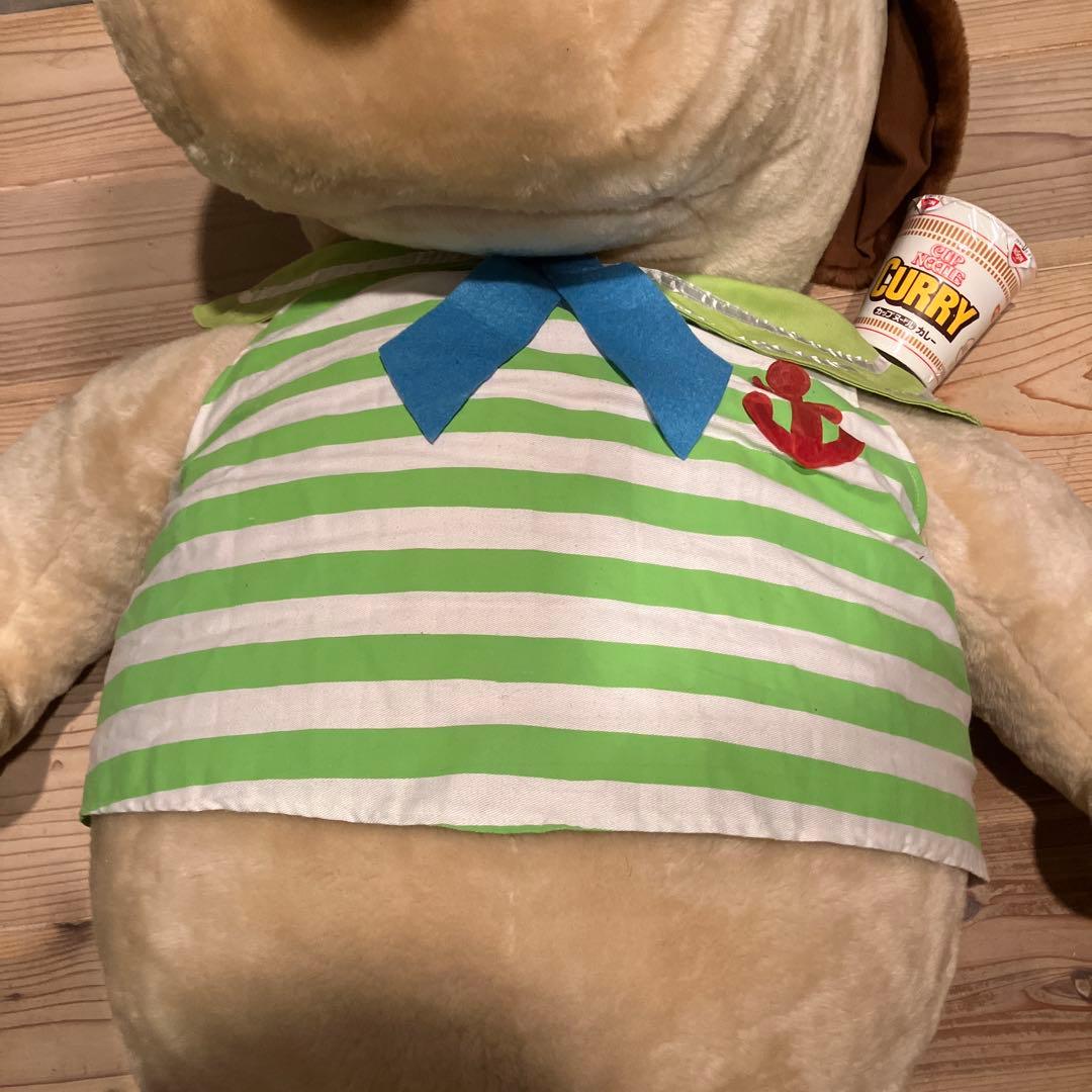 超巨大 約130cm スヌーピー ぬいぐるみ 水兵さん イカリ 希少 特大サイズ