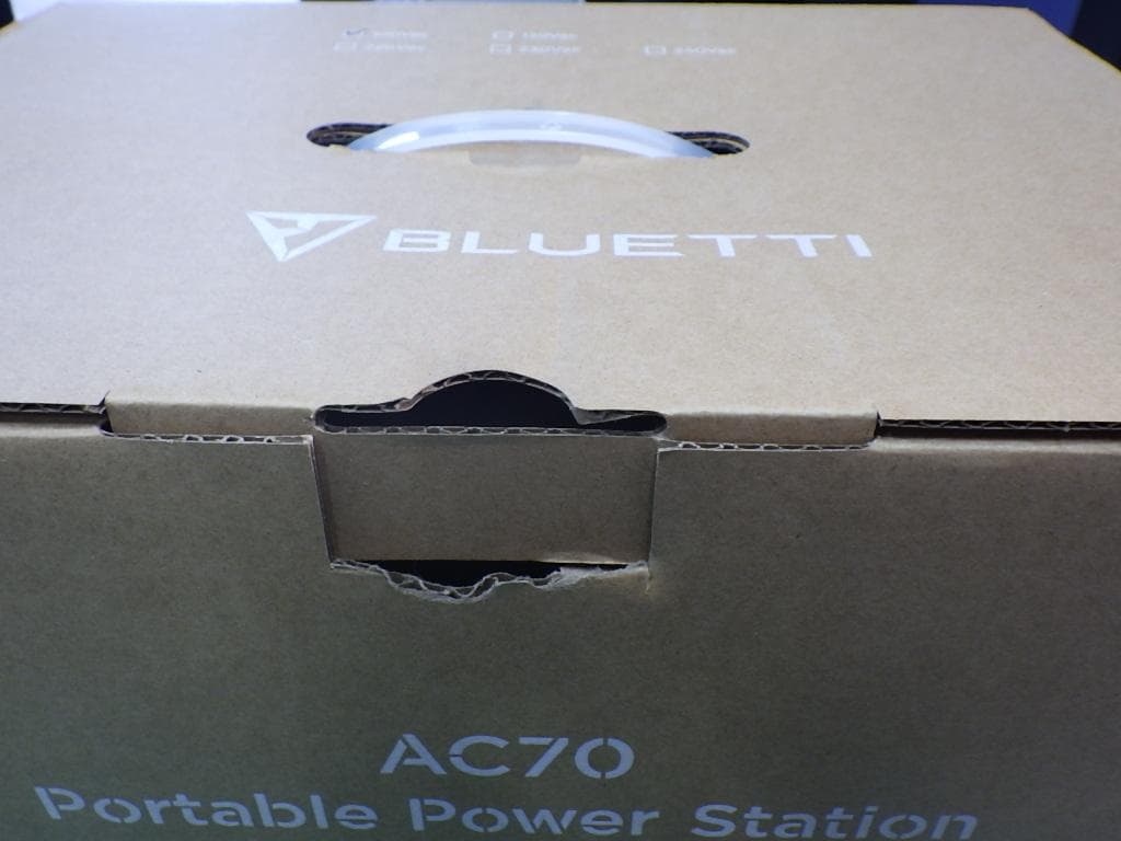 BLUETTI 小型ポータブル電源 AC70 NO.5