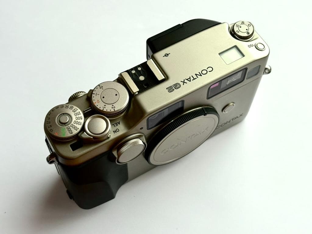 【売約済】CONTAX G2 取説・純正ストラップ付き