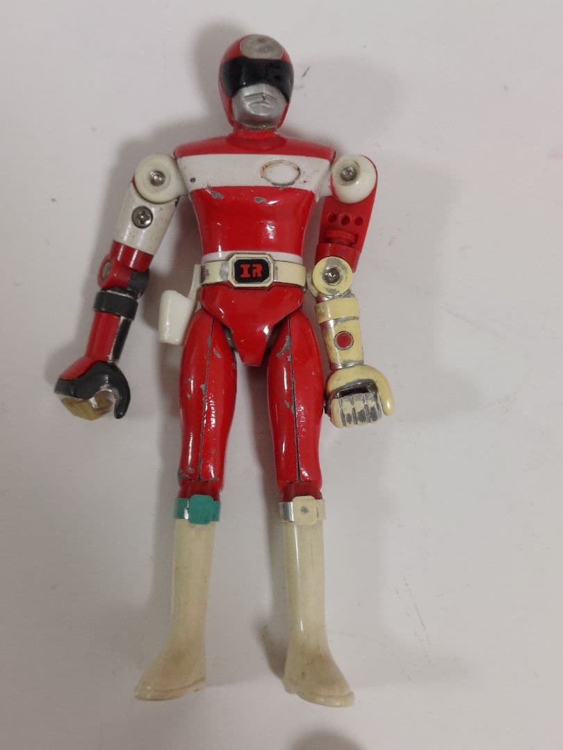 電子戦隊 デンジマン フィギュア GB-16 超合金　全5体　※ピンク右足折れ