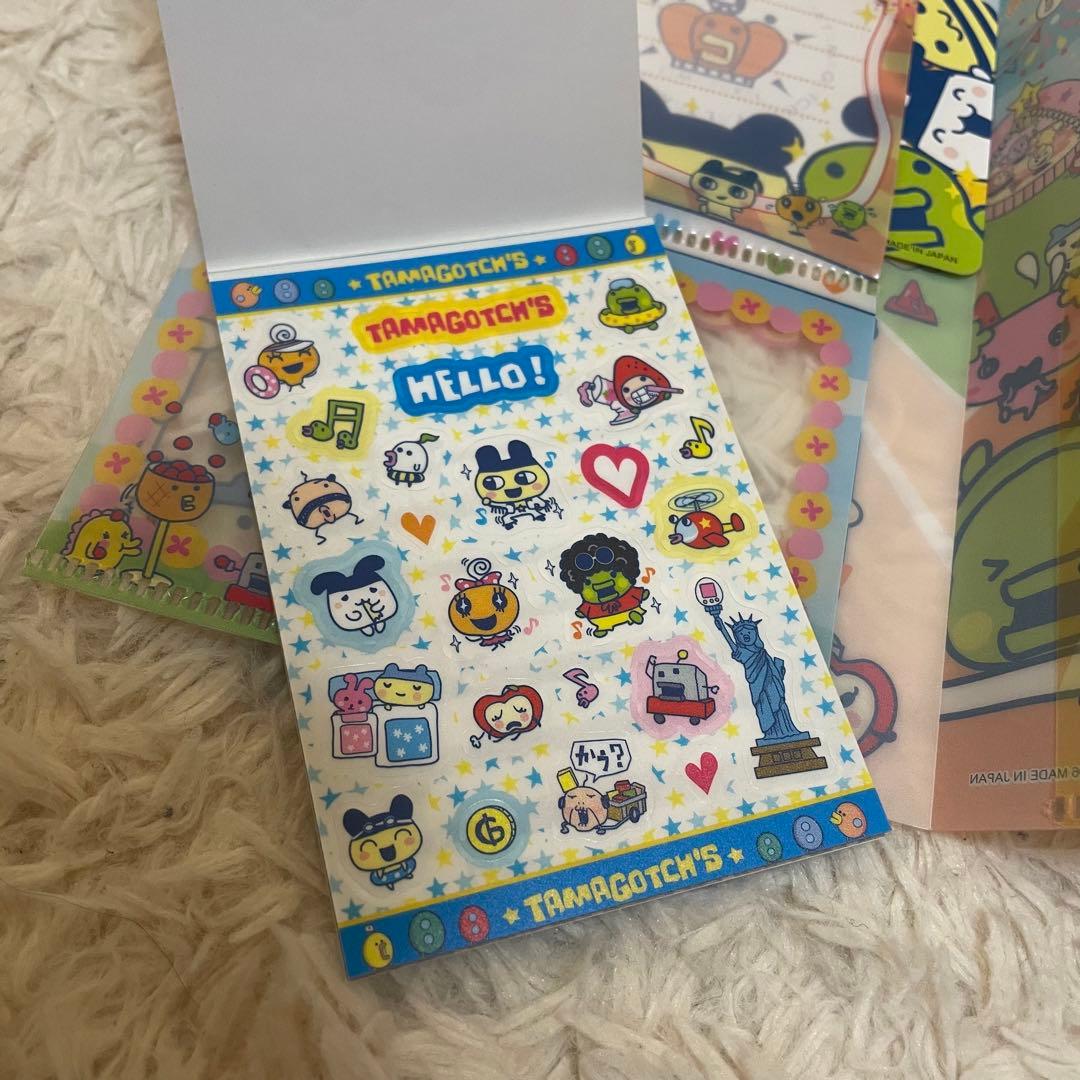 平成レトロ　たまごっち　カードファイル　メモ帳　ミニカード　レア