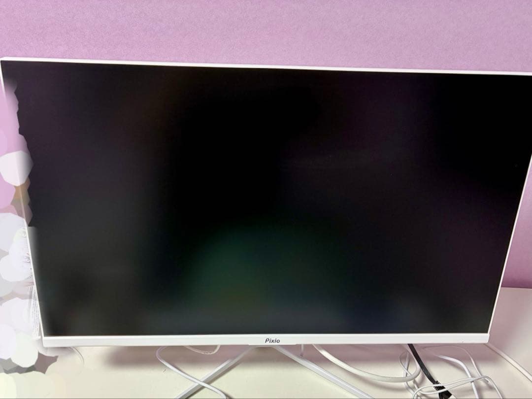 ゲーミングモニター　Pixio PX248 White(白)本体