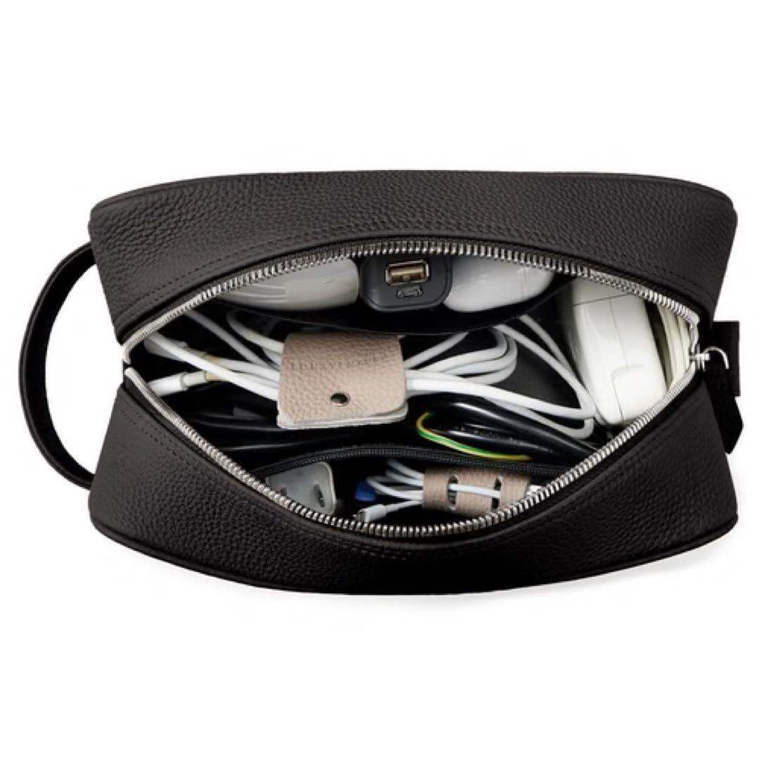 【未使用】本革ポーチ　BONAVENTURA ボナベンチュラ BPOT3 BK