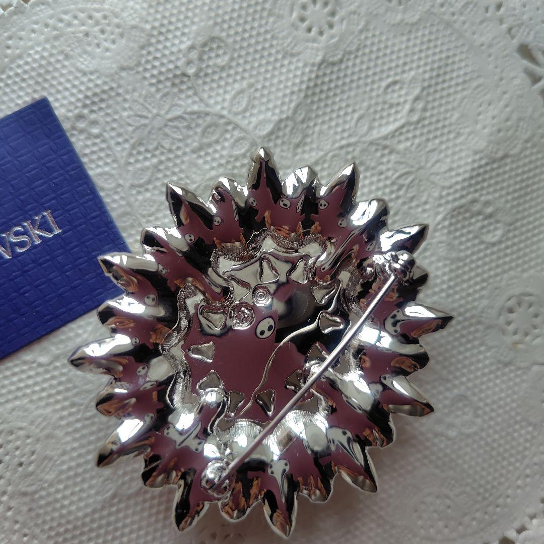 【超美品】スワロフスキー◇豪華なクリスタルブローチ