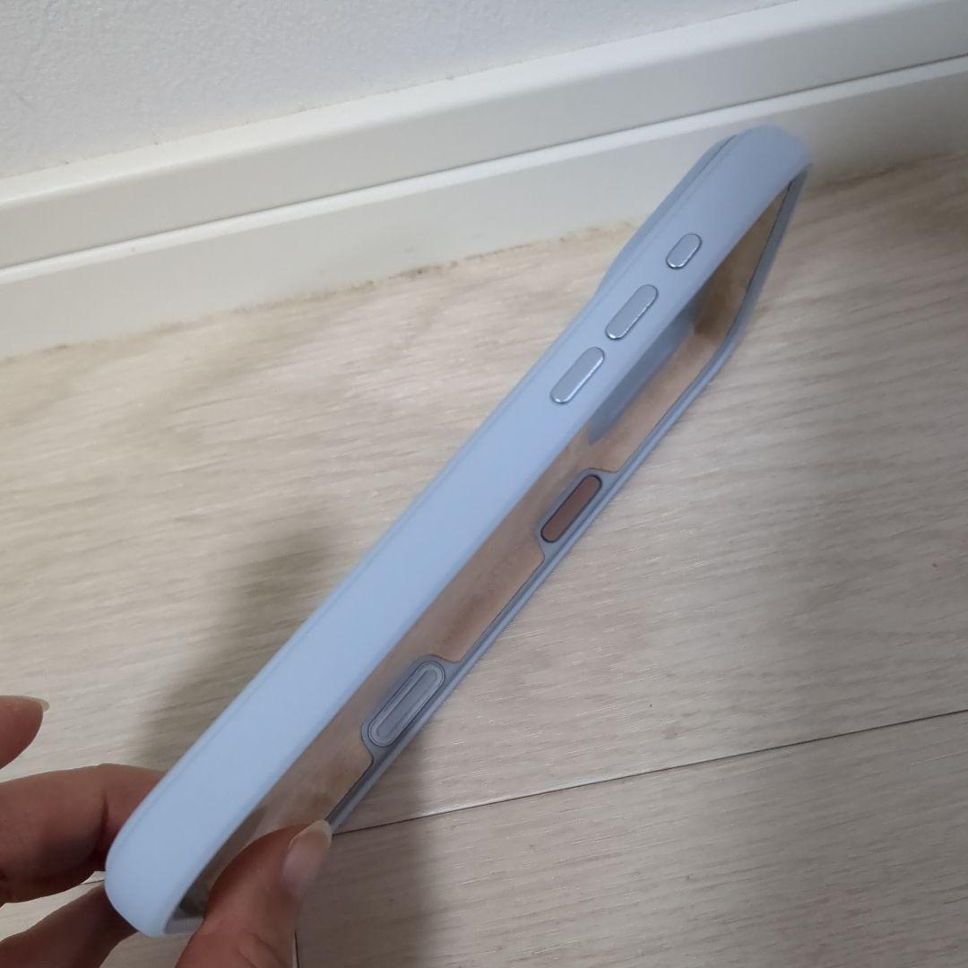 【未使用品】TORRASスタンドケース　iPhone17ProMaxライトブルー