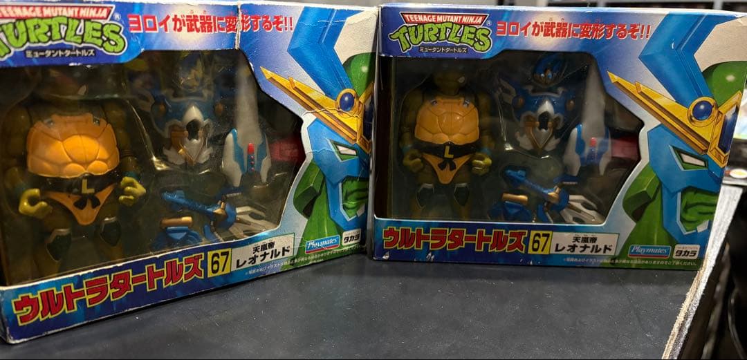 ミュータントタートルズ　TMNTウルトラタートルズ フィギュア 67 レオナルド