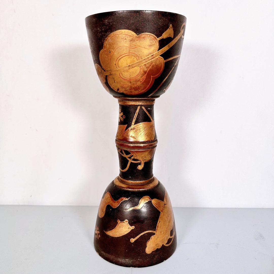 【希少】時代和楽器　蒔絵神器紋 鼓太鼓　和太鼓　小鼓　太鼓　蒔絵鼓　伝統芸能