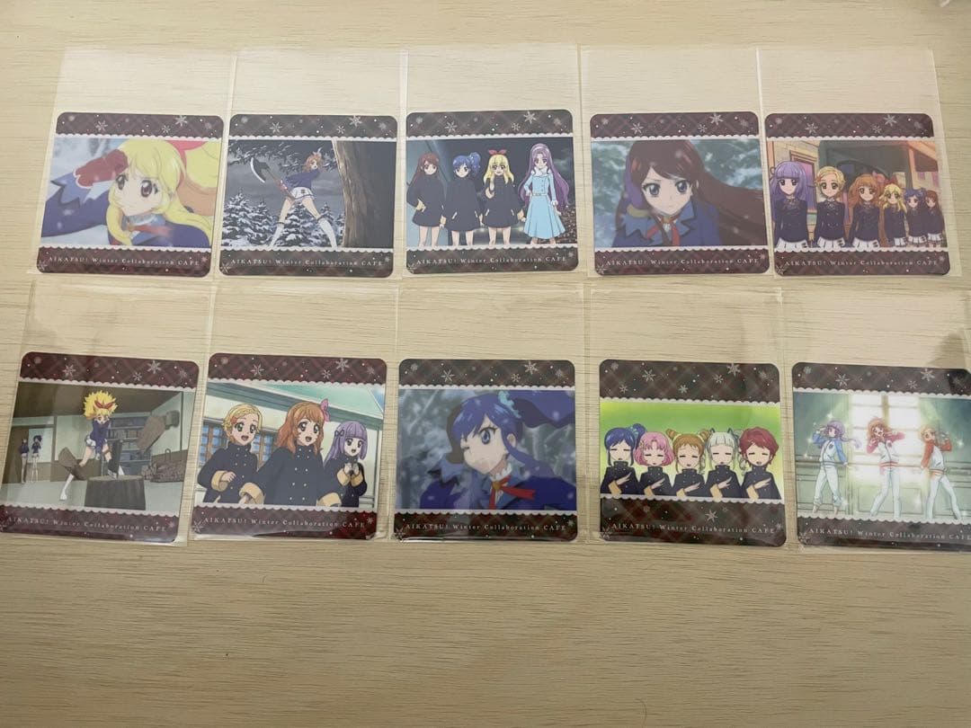 アイカツ！AMOCAFE 場面写コースター 10種