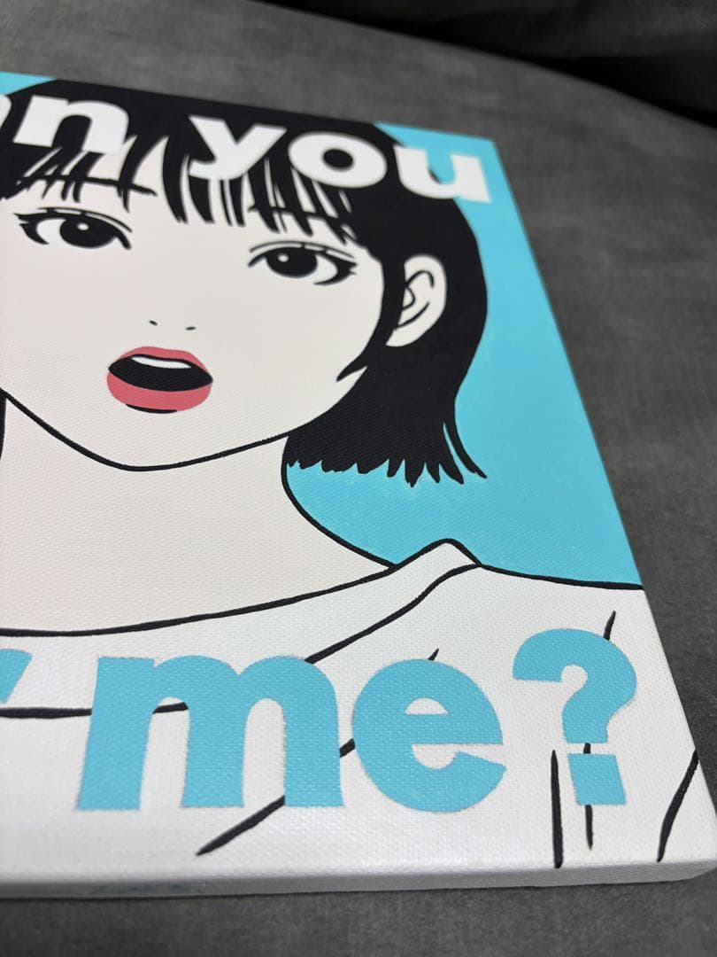 sen 原画　backside works kyne 現代アート　キャンバス