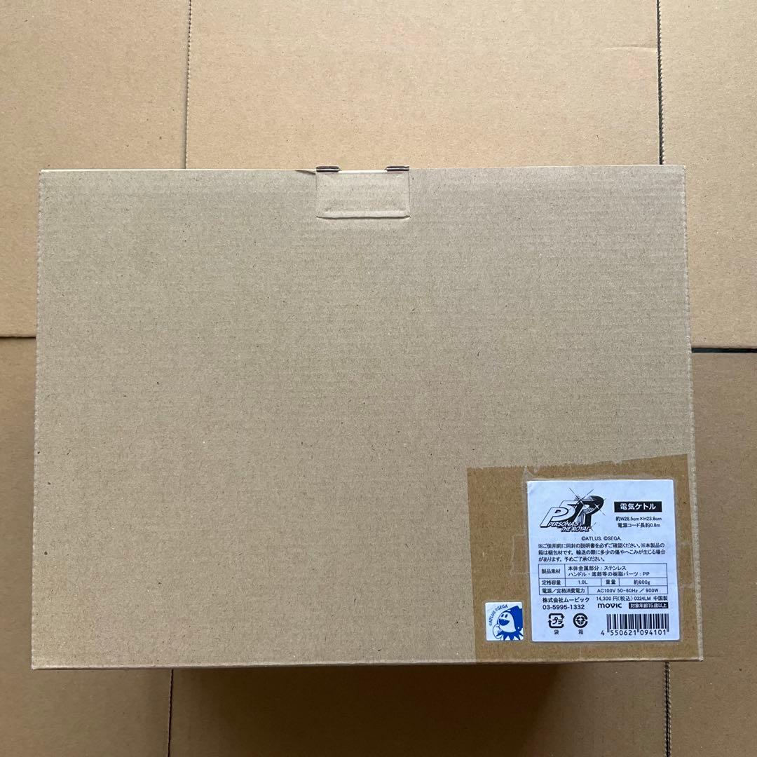 ペルソナ5 ザ・ロイヤル 電気ケトル 【UUL】　未開封