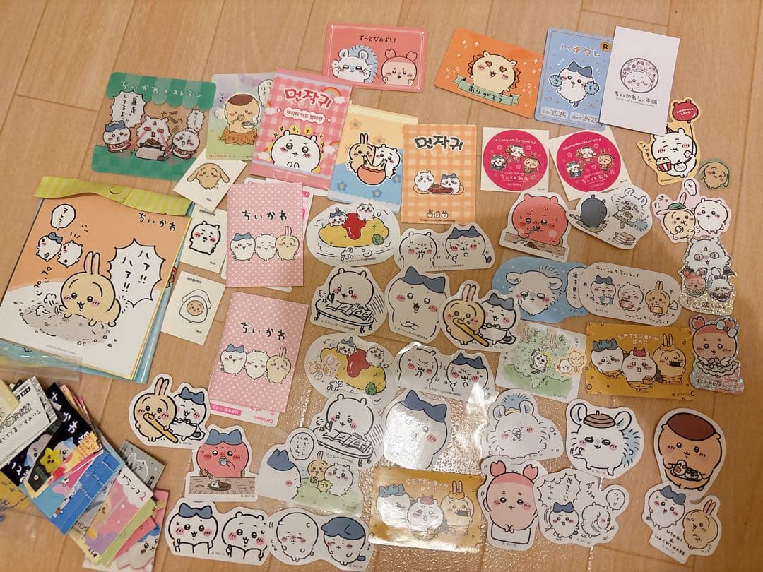 ちいかわ　うさぎ　ハチワレ　まとめ売り　雑貨　小物　シール　フィギュア