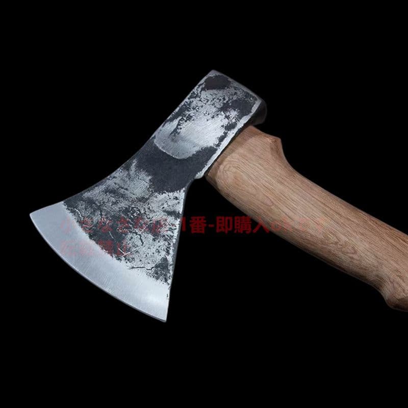 04276万軍-トマホーク-高炭素鋼 古兵器　刀装具　日本刀　模造刀 狩猟 斧