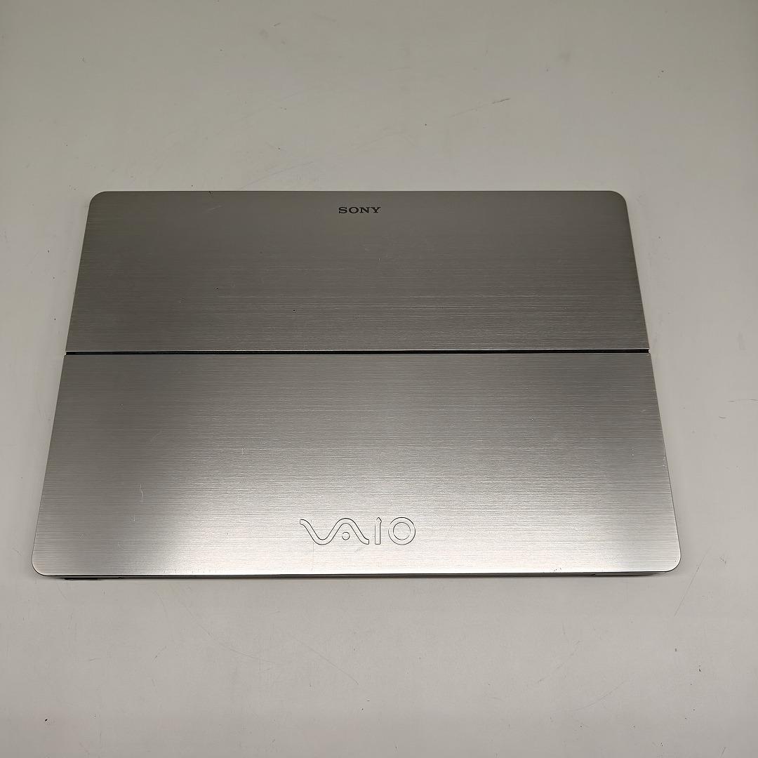 【VAIO】訳あり 高速i7 新品SSD256GB 8GB シルバーノートPC