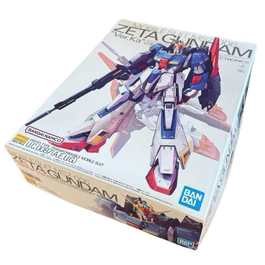 美品 MG 1/100 ゼータガンダム Ver.Ka 機動戦士Zガンダム