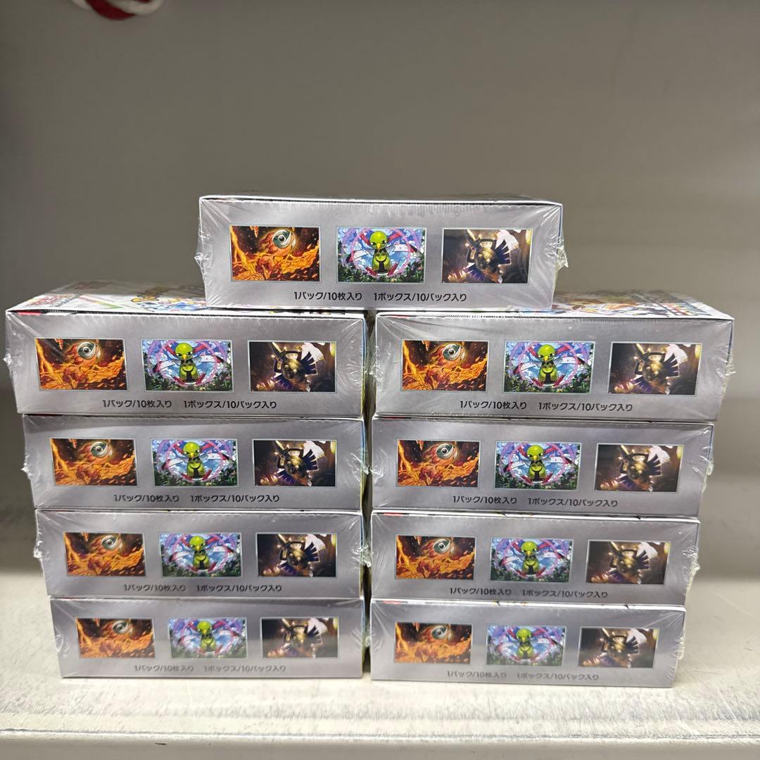 ポケモンカード　テラスタルフェスex 9BOX シュリンク付き