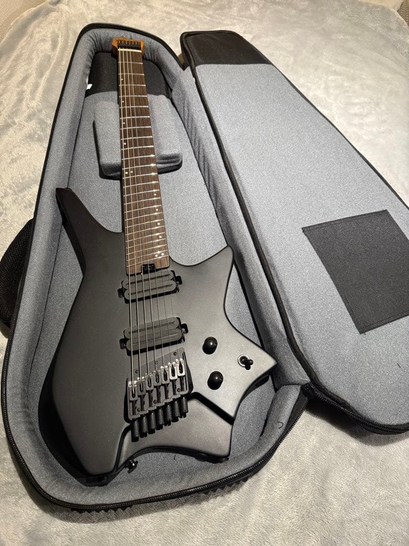 HEX guitars Z507 S GB 7弦ギター　ヘッドレス