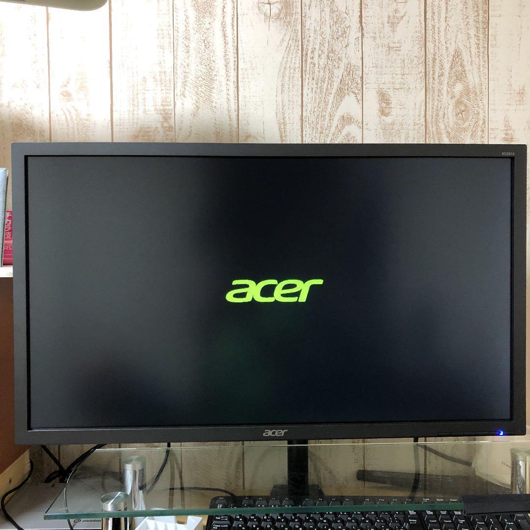【美品、箱付き】acer ゲーミングモニター4Kディスプレイ