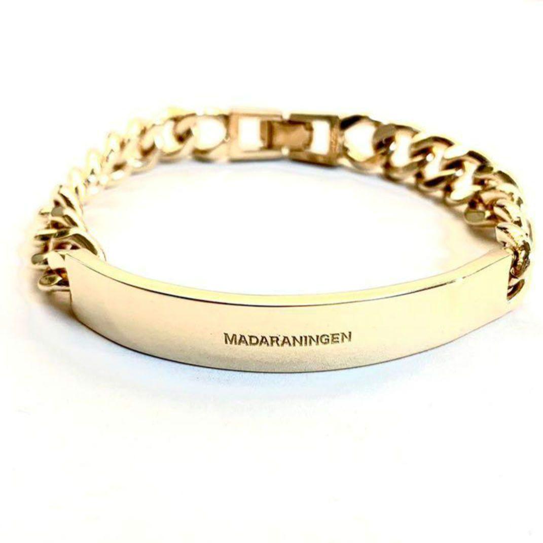 マダラニンゲン BRACELET ブレスレット ゴールド 18k gold